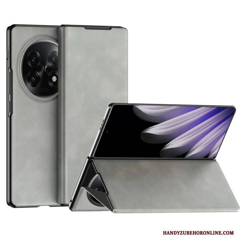 Case Für Oppo Find N5 Ledereffekt