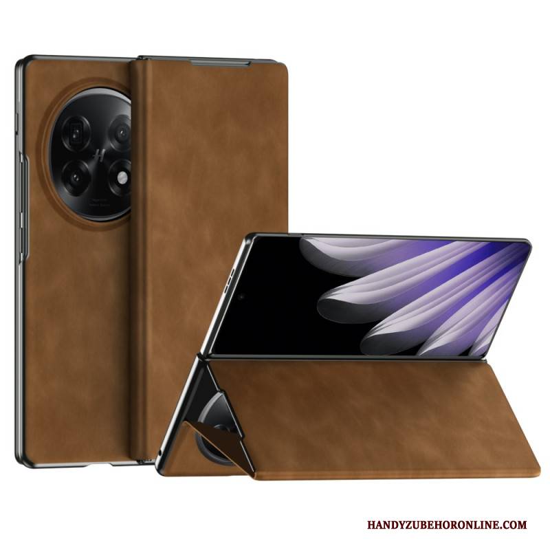 Case Für Oppo Find N5 Ledereffekt