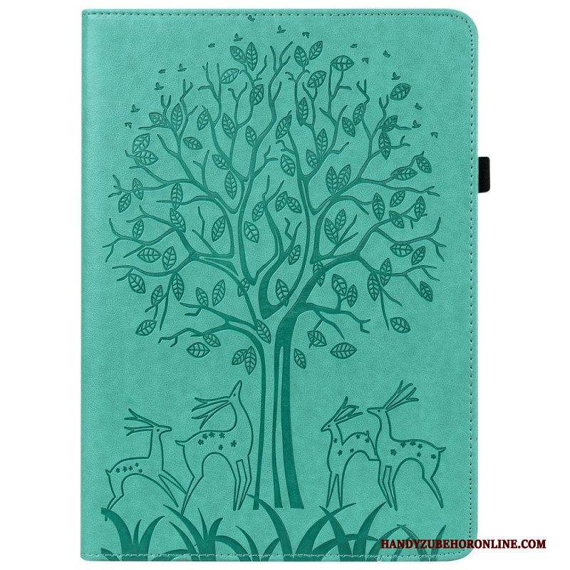 Case Für Samsung Galaxy Tab A8 (2021) Baum Und Hirsch