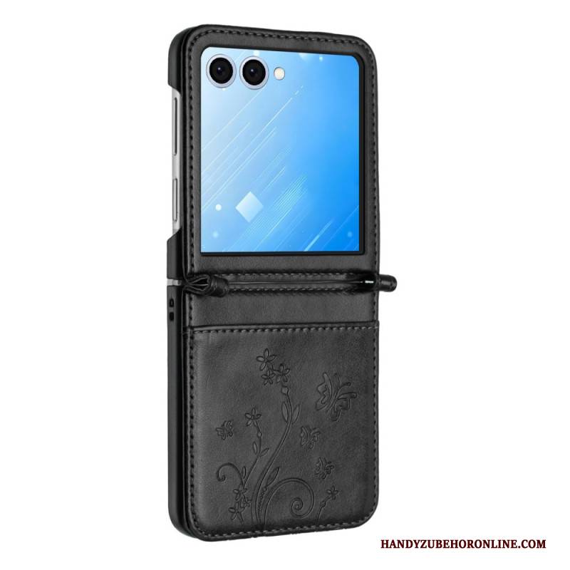 Case Für Samsung Galaxy Z Flip 7 Blumenmuster