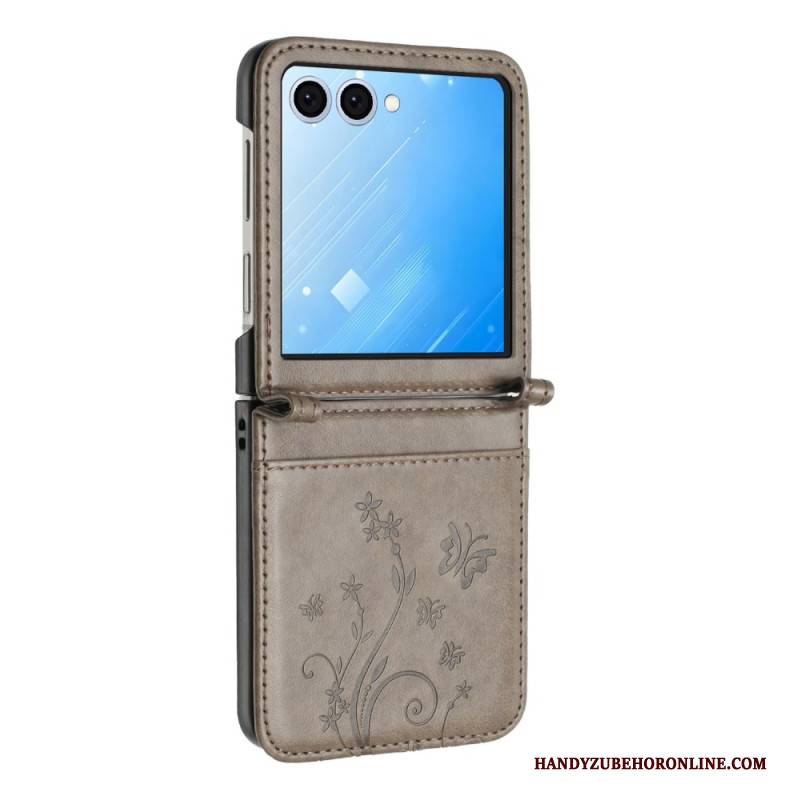 Case Für Samsung Galaxy Z Flip 7 Blumenmuster