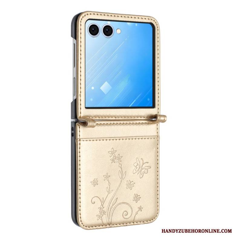 Case Für Samsung Galaxy Z Flip 7 Blumenmuster