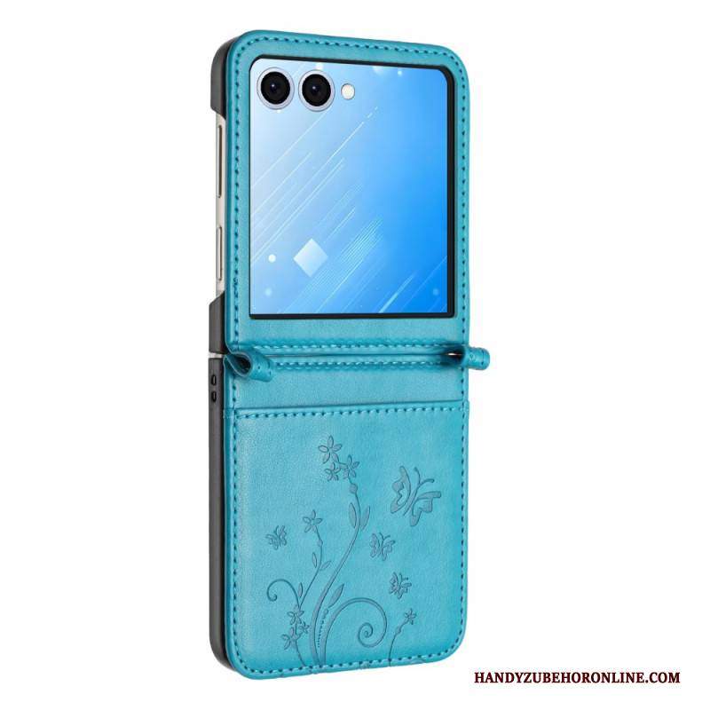 Case Für Samsung Galaxy Z Flip 7 Blumenmuster