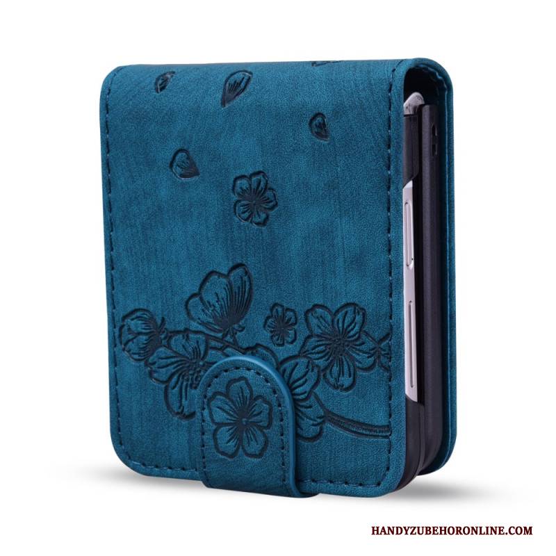 Case Für Samsung Galaxy Z Flip 7 Fe Kartenhalter Mit Katzenmotiv