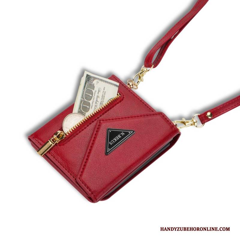 Case Für Samsung Galaxy Z Flip 7 N.bekus Schultergeldbörse