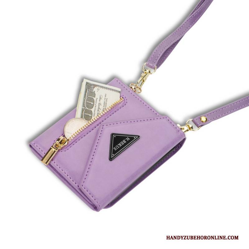 Case Für Samsung Galaxy Z Flip 7 N.bekus Schultergeldbörse