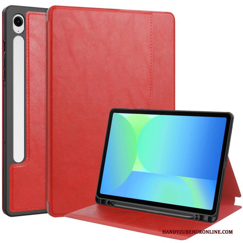 Case Samsung Galaxy Tab S10 Fe Handyhülle Lederoptik
