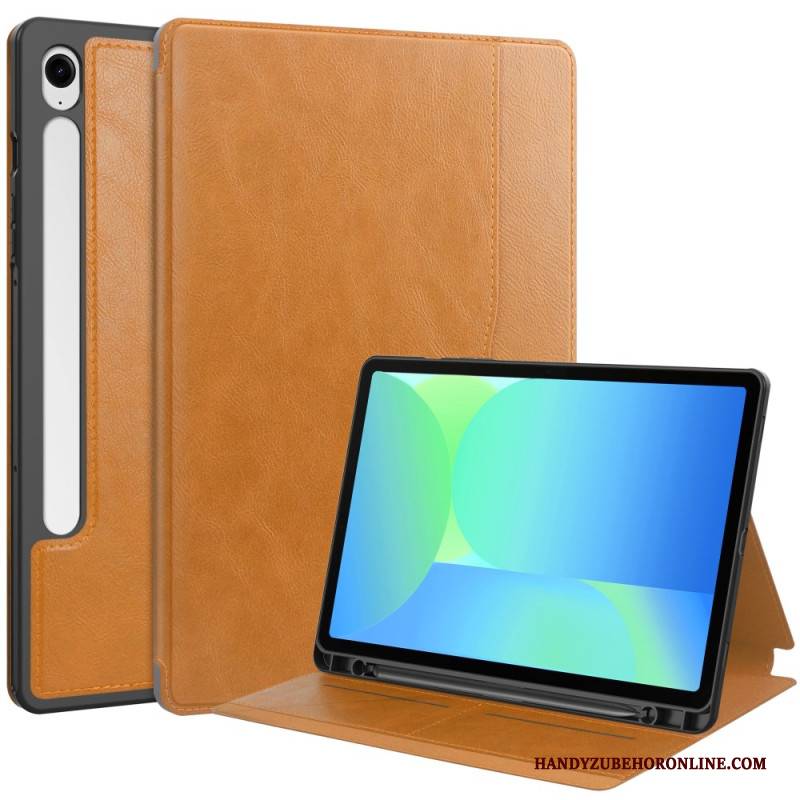 Case Samsung Galaxy Tab S10 Fe Handyhülle Lederoptik