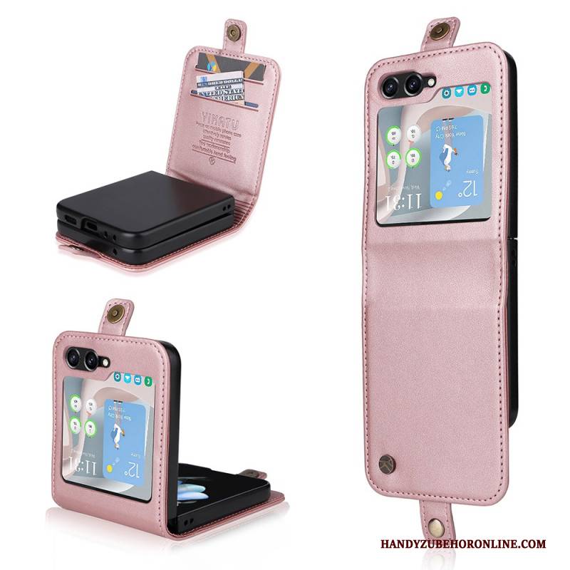 Case Samsung Galaxy Z Flip 7 Fe Kartenhalter Und Verschluss