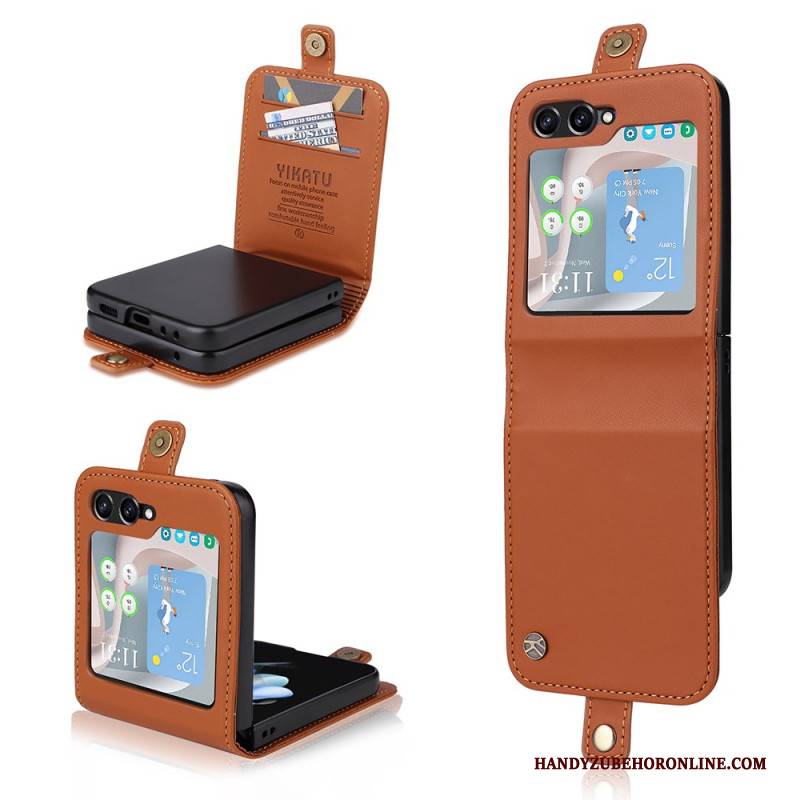 Case Samsung Galaxy Z Flip 7 Fe Kartenhalter Und Verschluss