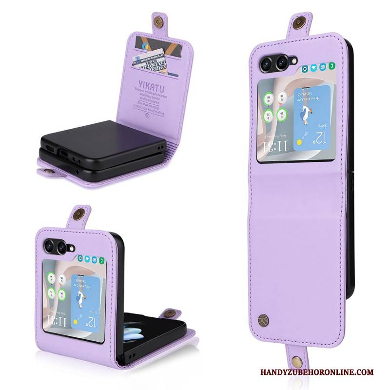 Case Samsung Galaxy Z Flip 7 Fe Kartenhalter Und Verschluss