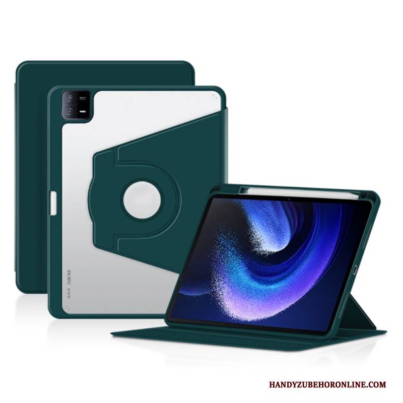 Case Xiaomi Pad 6 Drehbarer Kunstlederrahmen