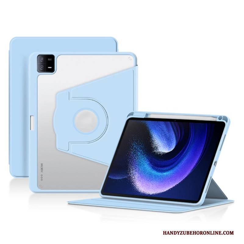 Case Xiaomi Pad 6 Drehbarer Kunstlederrahmen