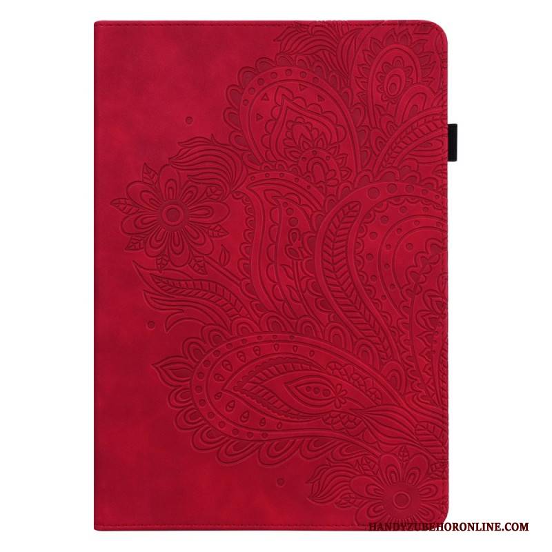 Case Xiaomi Pad 6 Florale Lederoptik