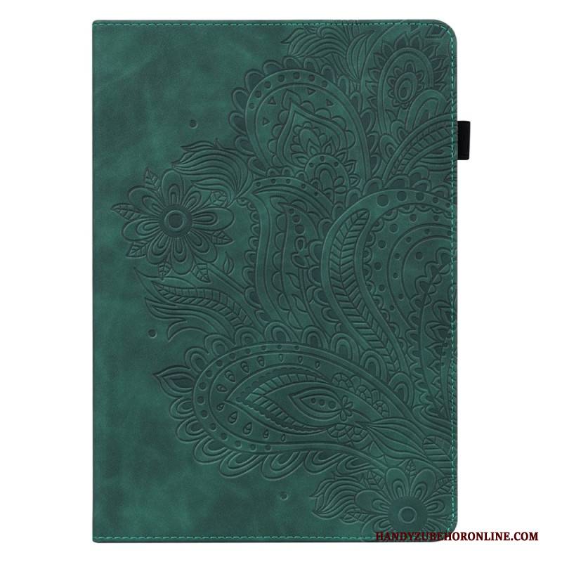 Case Xiaomi Pad 6 Florale Lederoptik