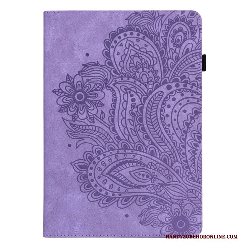 Case Xiaomi Pad 6 Florale Lederoptik