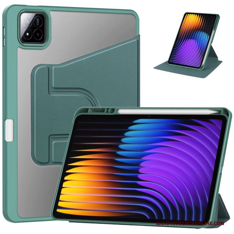 Case Xiaomi Pad 7 / 7 Pro Lederoptik Mit Drehbarem Ständer