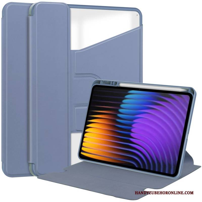 Case Xiaomi Pad 7 / 7 Pro Lederoptik Mit Drehbarem Ständer