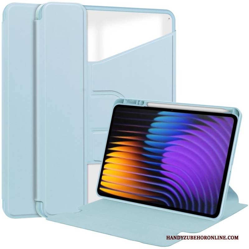 Case Xiaomi Pad 7 / 7 Pro Lederoptik Mit Drehbarem Ständer