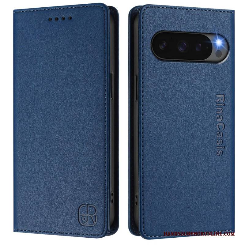 Flip Case Für Google Pixel 10 Pro Xl Rfid-geldbörse Mit Ständer