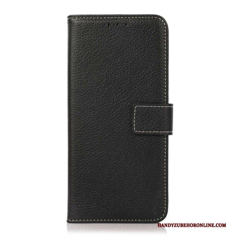 Flip Case Für Google Pixel 6 Litschi-textur