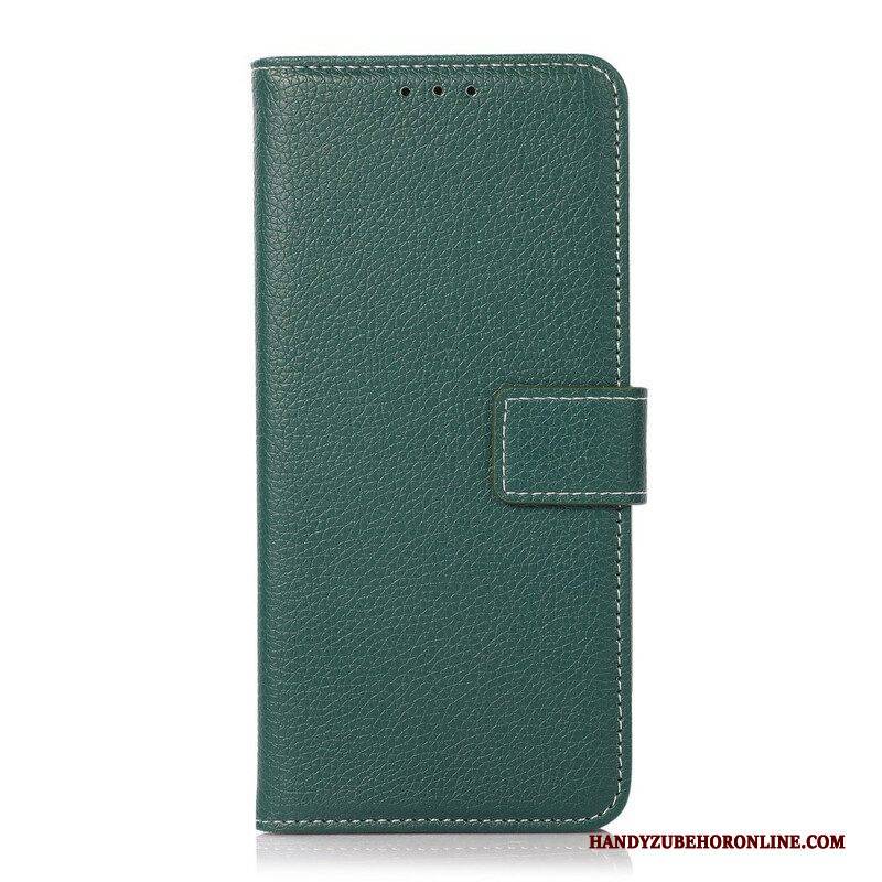 Flip Case Für Google Pixel 6 Litschi-textur