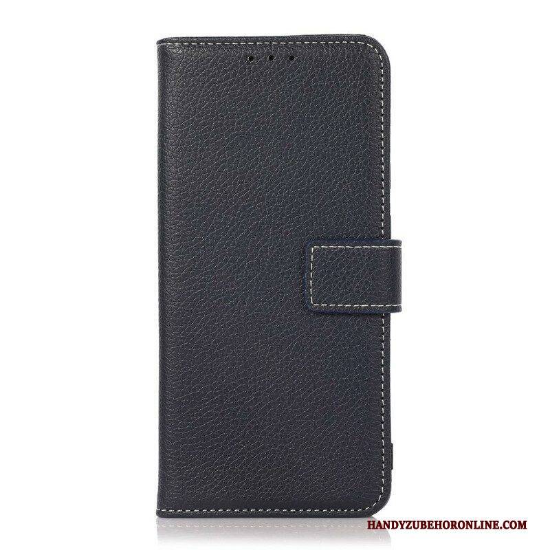 Flip Case Für Google Pixel 6 Litschi-textur