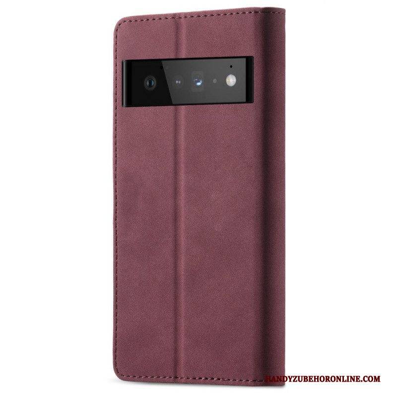 Flip Case Für Google Pixel 6 Pro Magnetische Rfid-funktion
