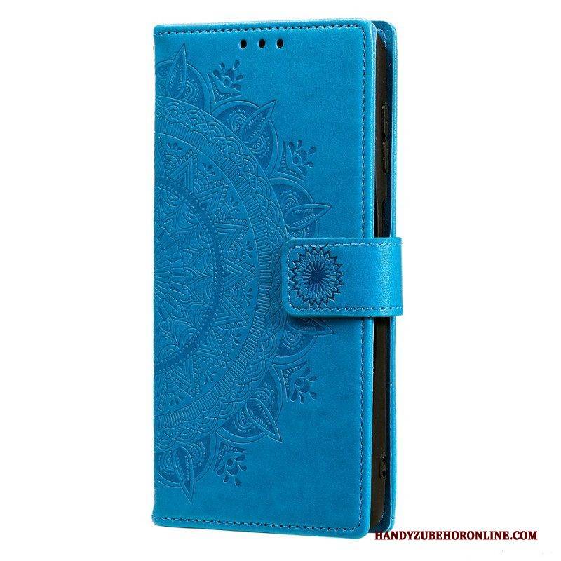 Flip Case Für Google Pixel 6 Pro Sonnenmandala