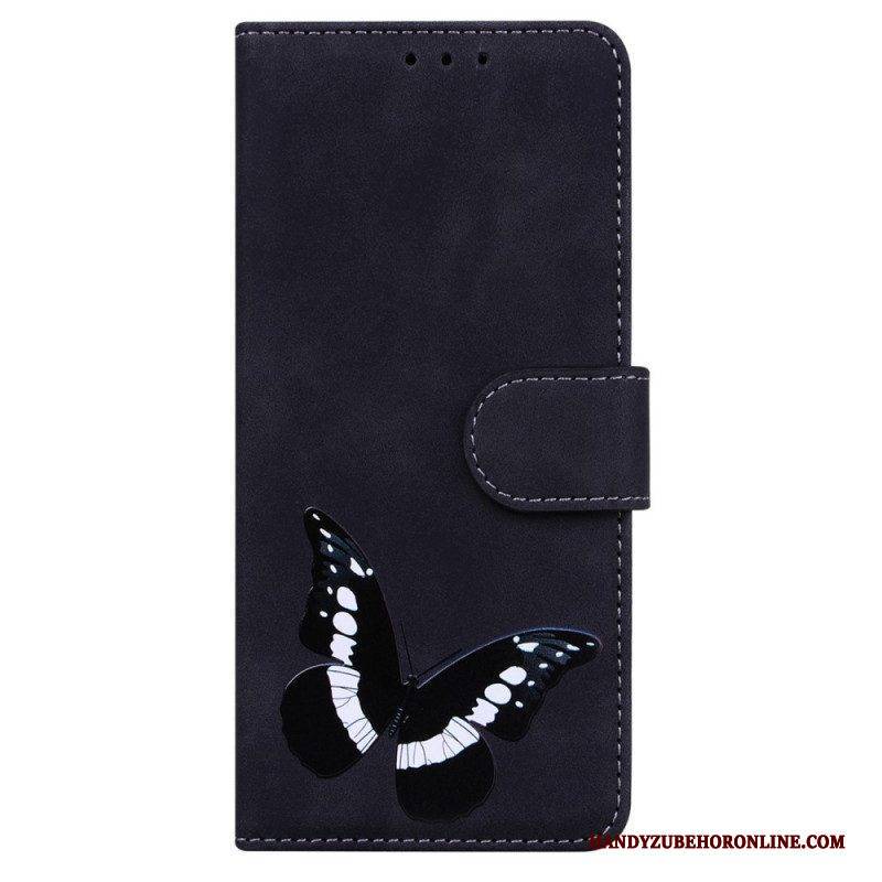 Flip Case Für Google Pixel 6A Vereinigter Schmetterling