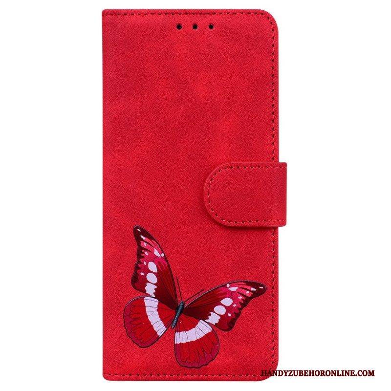 Flip Case Für Google Pixel 6A Vereinigter Schmetterling