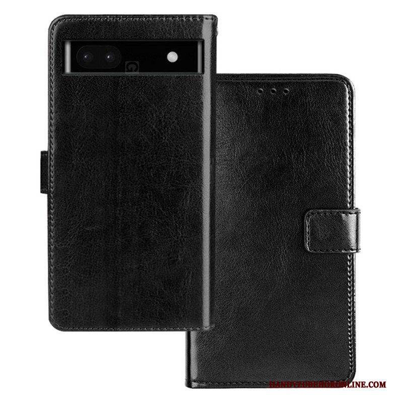 Flip Case Für Google Pixel 7A Kunstleder Idewei