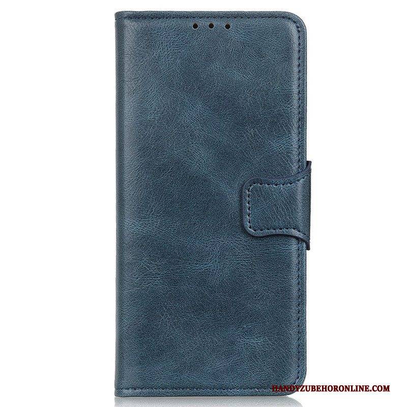 Flip Case Für Google Pixel 7A Stil Lederverschluss Umkehrbar
