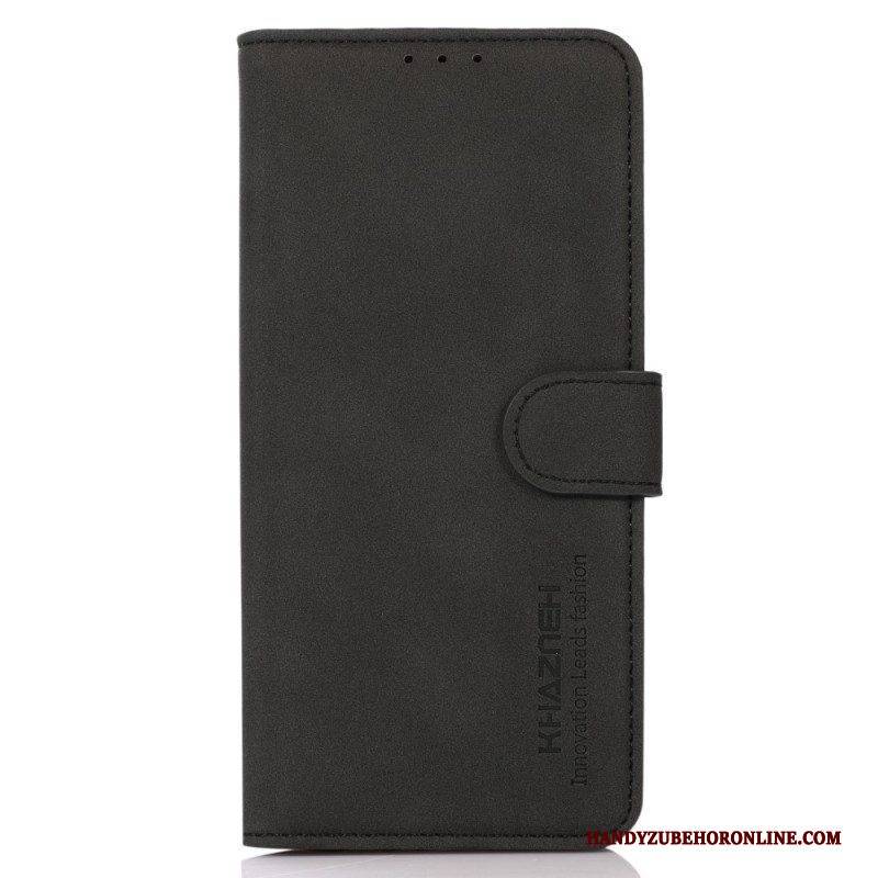 Flip Case Für Honor 50 Khazneh Modischer Ledereffekt