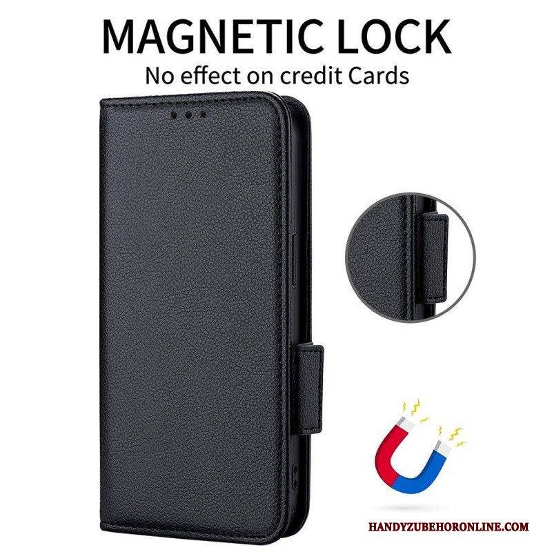 Flip Case Für Honor 50 Lite Flip Case Klappe Double Litchi Neue Farben