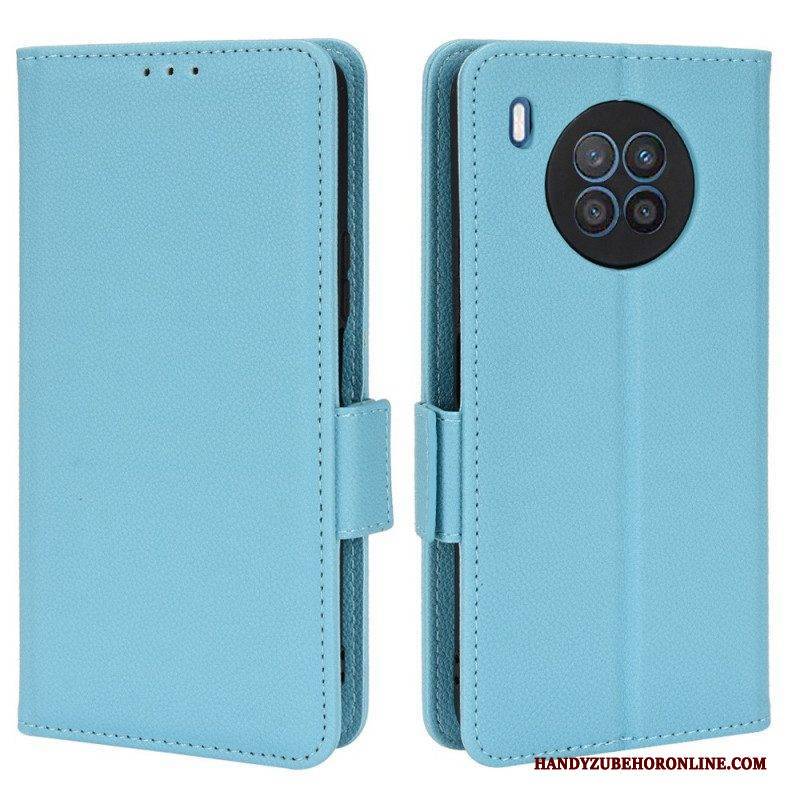 Flip Case Für Honor 50 Lite Flip Case Klappe Double Litchi Neue Farben