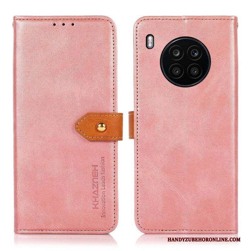 Flip Case Für Honor 50 Lite Mit Khazneh-riemen