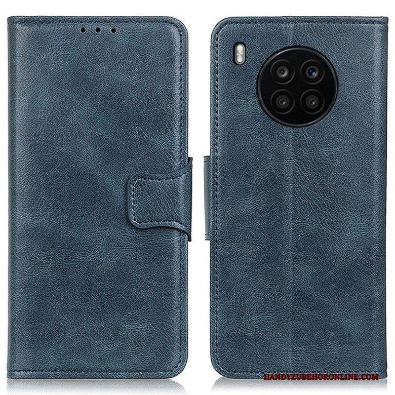 Flip Case Für Honor 50 Lite Wendeverschluss In Lederoptik