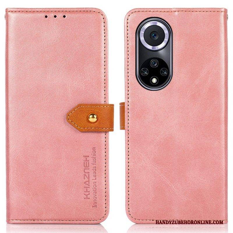 Flip Case Für Honor 50 Mit Khazneh-riemen