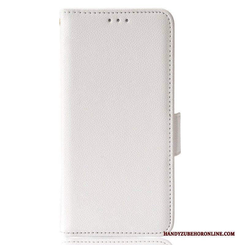 Flip Case Für Honor Magic 4 Pro Litschi-leder-stil