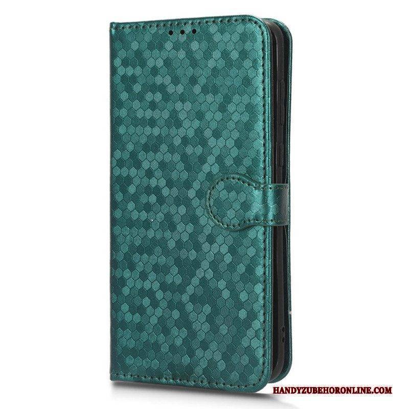 Flip Case Für Huawei P60 Pro Mit Kordel 3d-muster Mit Riemen
