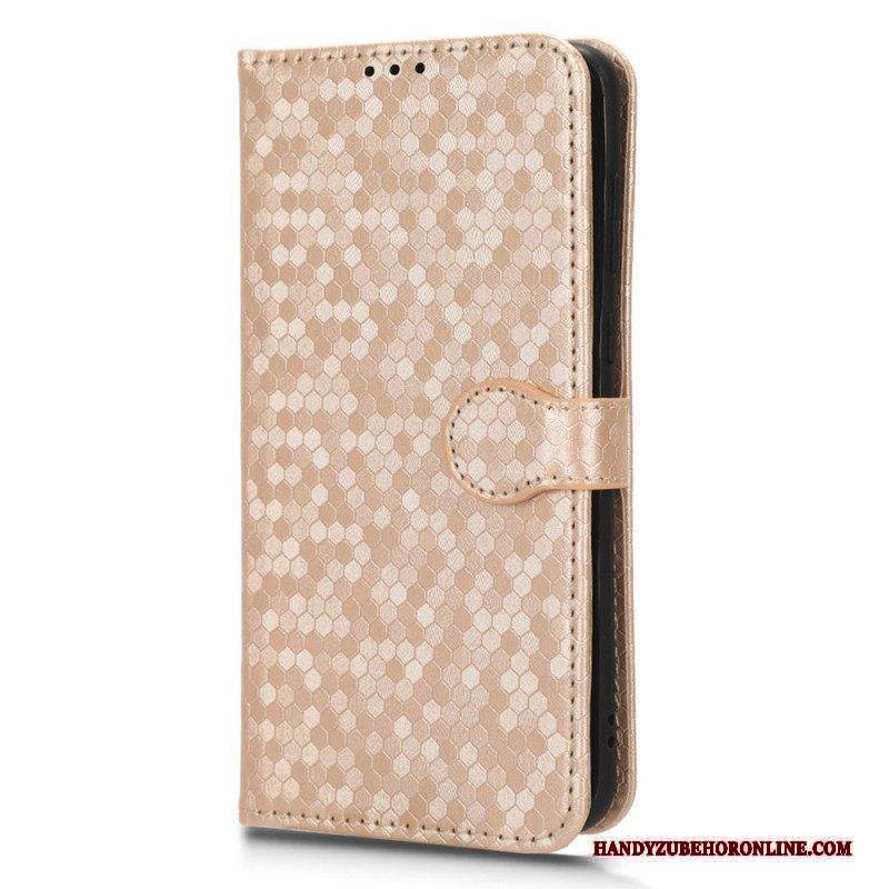 Flip Case Für Huawei P60 Pro Mit Kordel 3d-muster Mit Riemen