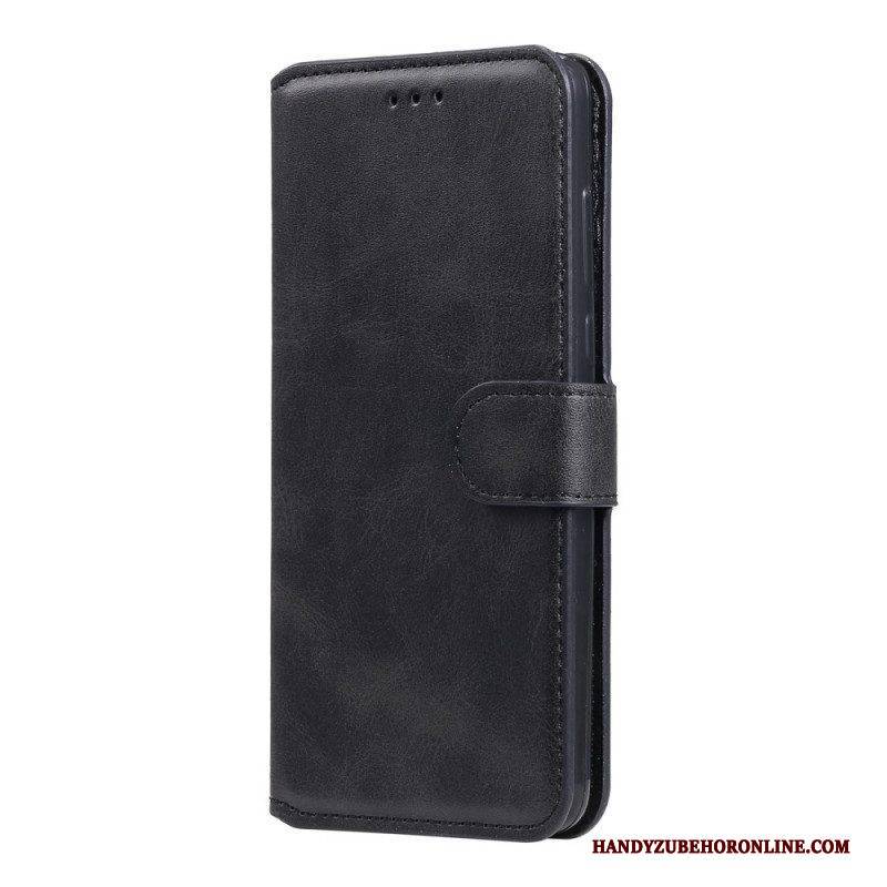 Flip Case Für Motorola Edge 20 Pro Einfarbige Serie