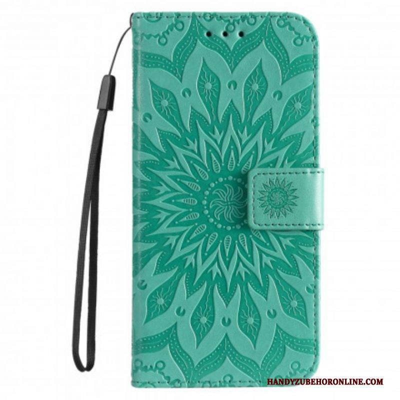 Flip Case Für Motorola Edge 20 Pro Sonnenblume
