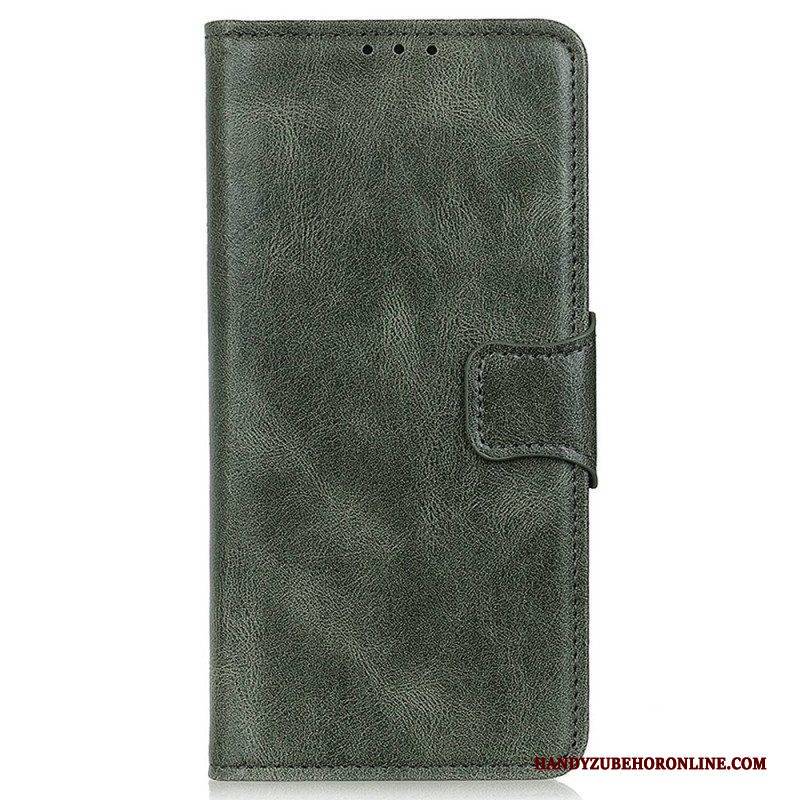 Flip Case Für Motorola Edge 40 Pro Stil Lederverschluss Umkehrbar