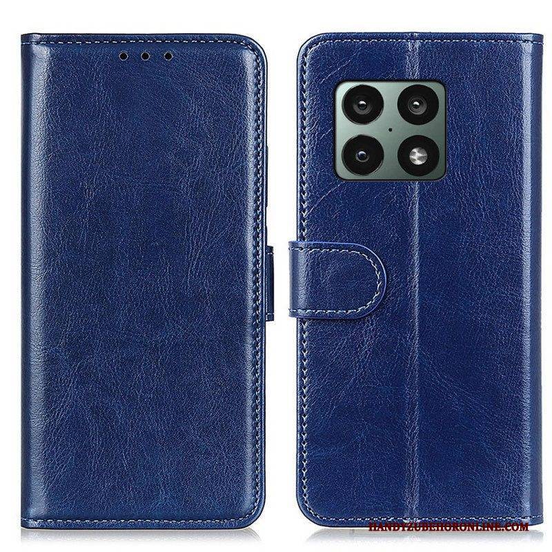 Flip Case Für OnePlus 10 Pro 5G Gefrorene Finesse