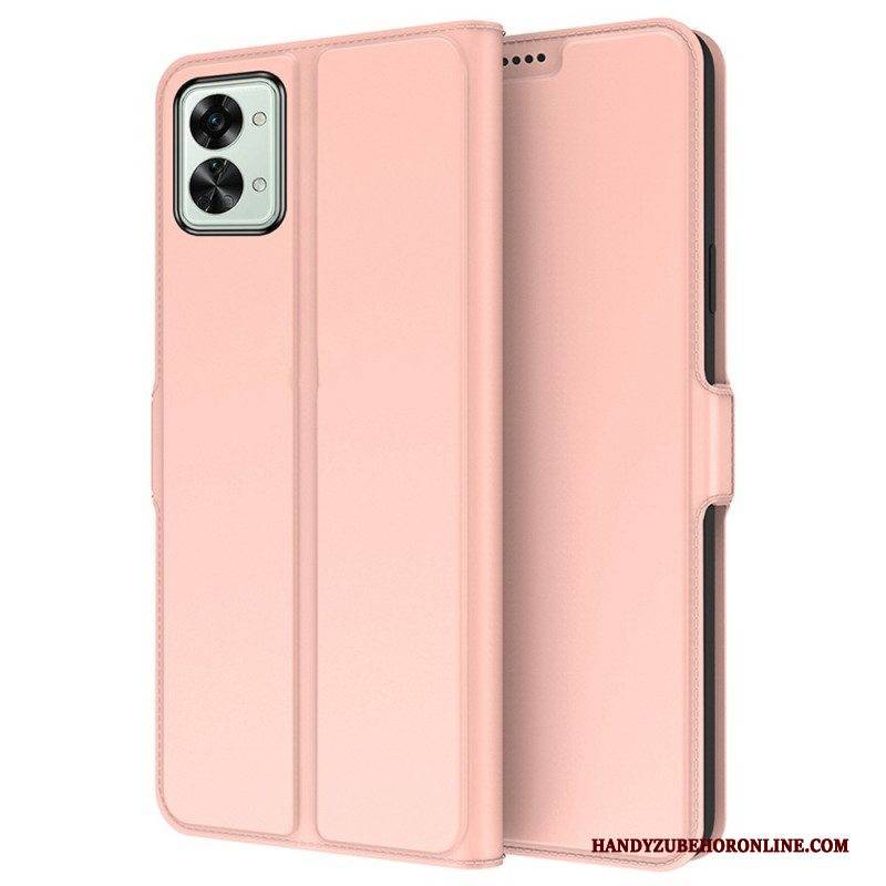 Flip Case Für OnePlus Nord 2T 5G Doppelter Verschluss