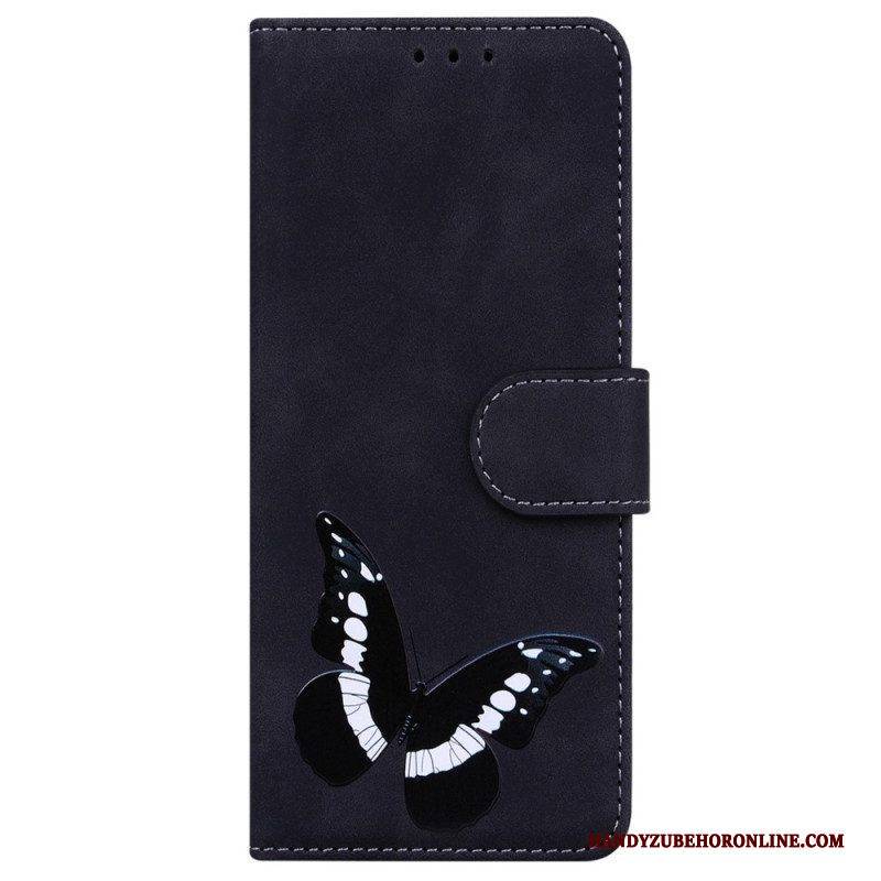 Flip Case Für OnePlus Nord 2T 5G Schmetterlingsmuster