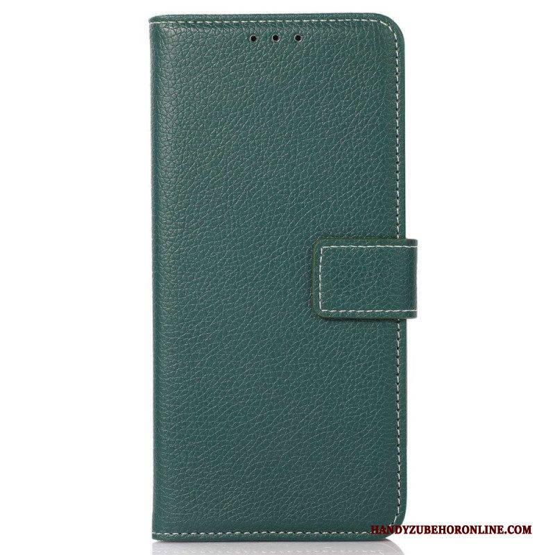 Flip Case Für OnePlus Nord CE 2 Lite 5G Ledereffekt Und Nähte