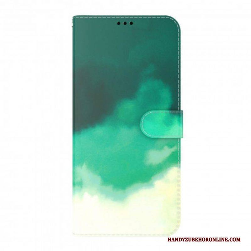 Flip Case Für OnePlus Nord CE 5G Aquarell